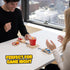 1-4 King Pong Original Shot-Making Tabletop Game for Kids, Teens & Adults | Players | Skill-Based Gameplay | Many Ways