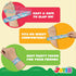 JOYIN 144 Pcs Slap Bracelets for Kids, Bulk Wristbands with Animals, Friendship Designs