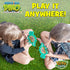 YoYa Toys Aqua Rings Dinosaur Handheld Game for Kids, Retro Portable Road Trip Toys and Calming Travel Games