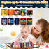 Teefrye 1-3 3-4 3-5 Toddler Busy Board Montessori Toys: for Toddlers Year Old Educational Activity Book Sensory Board