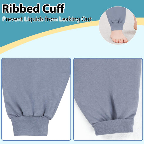 2 Packs MooMoo Baby Leakproof Diaper Pants for Potty Training Bedtime Potty Training Pants for Boys and Girls