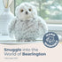 Bearington Collection Snowy Owl Plush Stuffed Animal, 8-Inch Soft & Fluffy Design for Kids & Babies