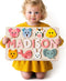 Zuzu Puzzle Personalized Name Puzzle for Toddlers 1-3 with Animals, Handmade Learning