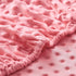 Pack 26 38 Inch Entisn N Play Sheets Fitted, x Minky Dot Mini Crib Sheet for Girls, Soft and Warm Fleece Nursery