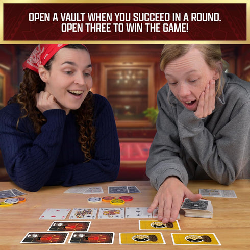 10+ The Gang | Grown-Up Toy of the Year Finalist | Co-Operative Poker | Family Game | Game Night | Strategy Game | Ages