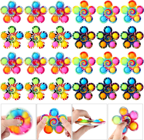 24 Pack Party Favors Fidget Spinners Bulk for Kids Adult, Sensory Fidget