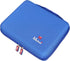 Mchoi Shockproof Carrying Case for Hot Wheels 20 Cars, Toy Car Organizer for Matchbox Cars Storage, Blue, Case Only