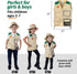 Set, 3-in-1 3-7, Born Toys Kids Costumes Dress Up & Pretend Play, Ages Washable
