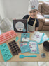 Set 4+ Tovla Jr. Real Chocolate Making Kit for Kids | Learn to Cook with Real Tools | Educational STEM Gift Ages | DIY