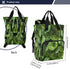 YANENDIE Backpack, Backpack Backpack Raindrops on Leaves Diaper Bag Unisex Travel Baby Diaper Bags with Stroller Straps