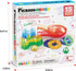Pack 3+ PTG01 PicassoTiles Magnetic Marble Run Add-On Expansion for Magnet Tile Building Blocks Maze Construction Toy