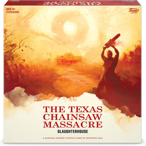 The Texas Chainsaw Massacre Slaughterhouse Strategy Board Game for 2-5 Players, Ages 13 and Up