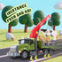 Chyucjl 3 4 5 6 7 Playset Ages3+ Large Farm Animal Transportation Truck Toys for Year Old Boys Girls Kids Toddlers