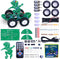 MiOYOOW Skateboard RC Car Soldering Practice Kit, 360° Rotating DIY Smart Car Kit for STEM Education