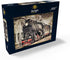 MyPuzzle A Departing Steam Train - Premium 1000 Piece Jigsaw Puzzle for Adults