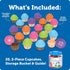 Counting Sets Learning Resources Mini Cupcakes - Birthday Cake, Sensory Toys, Montessori Preschool Activities, Kitchen