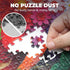 500 BenBen Puzzles for Adults Pieces, Floral Chameleon Jigsaw Puzzles with Patterns on Back, Challenging Animal Puzzle