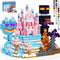 150 PCS Princess Castle Magnetic Blocks, Easter Gifts for Kids 3 4