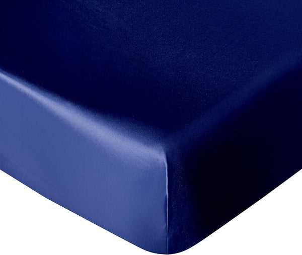 NTBAY Silk Satin Fitted Crib Sheet, Super Soft and Silky 28x52 Crib