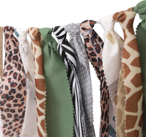 Decor,1st Jungle Safari High Chair Banner for Baby - Wild One for Baby Safari Party Birthday Party Banner