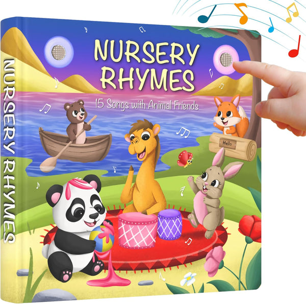 LEARNING BUGS Nursery Rhymes with Animal Friends Sing Along with 15 Nursery