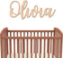 Personalized Wooden Name Sign for Nursery Wall Letters Custom Baby Name Sign