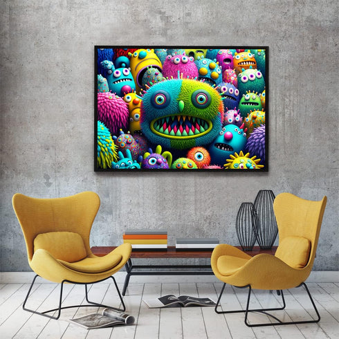 HUADADA 1000 Piece Puzzles for Adults - Colourful Creatures Educational Games for Home Decoration