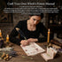 30 Set Witchcraft Kit with Herbs Complete Wiccan Starter with Spell GuideBook, Feather Pen, Parchment Paper & Spoon |