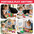 8PCS Set 3+ Magnetic Tiles Mini Cars Construction Compatible with Mini & Major Tiles, Magnet Car Easter Toys for Year