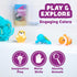 6 Pack Set Tub Works Marine Mold Free Bath Toys, | Sealed, No Hole Bath Toys Design Keeps Moisture Out | Soft