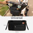 (x2), Baby Uma Universal Stroller Organizer Bag - Stroller Caddy Organizer with XL Insulated Cup Holder Phone Holder