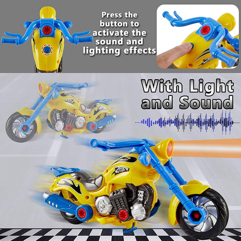 Liberty Imports Kids Take Apart Toys - Build Your Own Motorcycle Vehicle Construction Playset with Tools