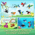 24 Pack 642 Set 612 Party Favors for Kids, PCS Animal Building Blocks Toy Goodie Bag Fillers, Classroom Prizes