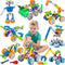 MOONTOY 11 in 1 STEM Toys for 4-8 Year Old Boys, Birthday Gifts Building Toys, Educational Blocks