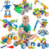 MOONTOY 11 in 1 STEM Toys for 4-8 Year Old Boys, Birthday Gifts Building Toys, Educational Blocks