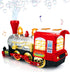 1-6 ArtCreativity Christmas Train Toy Bubble Machine for Kids, Bubble Blower Maker, Bubble Music Train for Kids