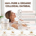 IOUFCIY 100% Colloidal Oatmeal, Pure Natural Colloidal Oatmeal Powder for Itchy-Feeling, Dry, Sensitive Skin, Ideal