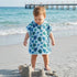 TUWIXIUW 18-24 Toddler Hooded Beach Towel Baby Boy Girl Poncho Towels Cartoon Printed Soft Coverup Bath Towels for Swim