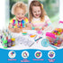 20 16 Mocoosy Magic Water Elf Toy Kit for Kids, Glow in the Dark Aqua Fairy Water Gel Kit with Gel & Molds, Make Your
