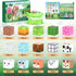 100PCS 4-8, Magnetic Blocks for Kids, Magnetic Blocks for Kids Ages Magnetic Building Blocks Montessori Educational