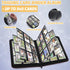 Trading Card Binder, Card Collection Album Folder with 540 Side Loading Pockets, 9 Pocket Trading Card Album