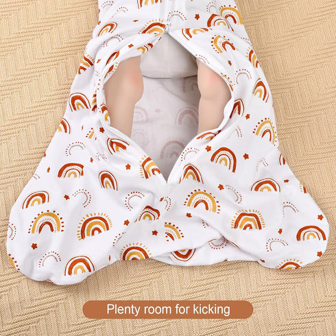 PHF Baby Sleep Sack, 12-18 Months, 3 Pack 100% Cotton Wearable Blanket, 0.5 TOG Toddler Sleeping Sack