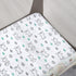 Pack 2 Pack Pack and Play Sheets, Mini Crib Sheets, Stretchy Playard Fitted Sheet, Compatible with Graco n Play, Soft