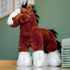 12 inches The Petting Zoo Standing Clydesdale Horse Stuffed Animal Plushie, Gifts for Kids, Wild Onez Barnyard Animals