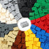 Feleph 2x3 Bricks Bulk 260 Pieces Multicolored Classic Basic Parts Building Blocks Toy Accessories Compatible with