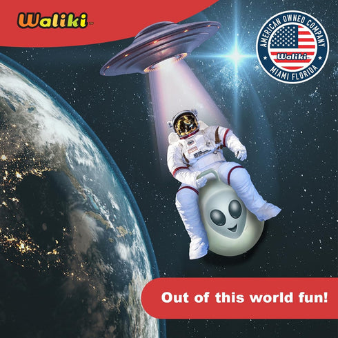 29" WALIKI Hop Ball for Adults | Glow in The Dark Alien Hopping Ball | Sit and Bounce Ball | Great for Team Building