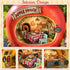 1:100 TuKIIE DIY Miniature House Kit with Furniture, Scale Creative Room Mini Wooden Dollhouse Book Nook for Kids Teens