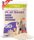 50 Lb PLYSAND50 Sun Joe Silica Play Sand for Sandbox, Sensory Table & Garden Spaces, Ultra Fine, Bag - Indoor