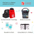 Pack 1-2 J.L. Childress Breast Milk Cooler Travel Bag - Insulated Baby Bottle Storage Bag, Portable Organizer