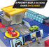 Driven by Battat Auto Shop & Race Track Playset - 80-Piece Collapsible Set with Tracks and Toy Cars
